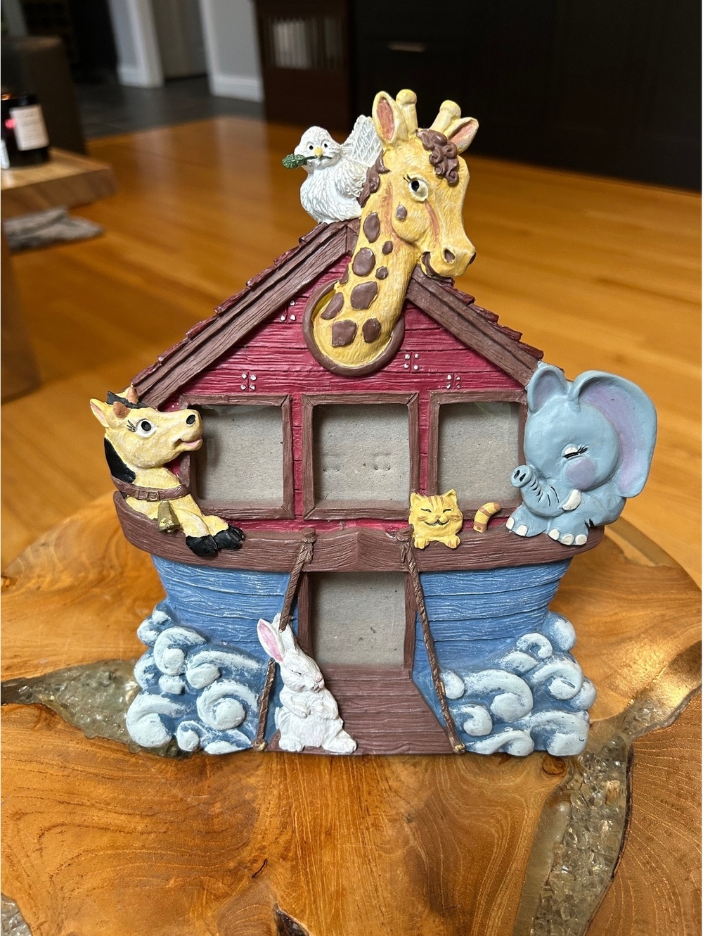 NOAH'S ARK Picture Frame for 4 Photos by FIGI